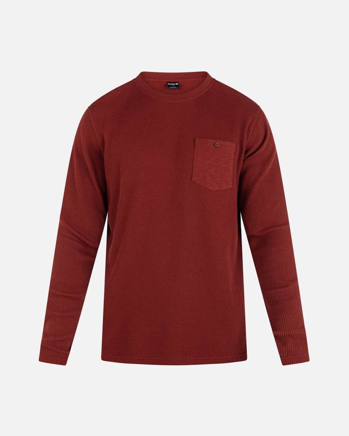 Men's Felton Thermal Crew Long Sleeve T-Shirt | hurley