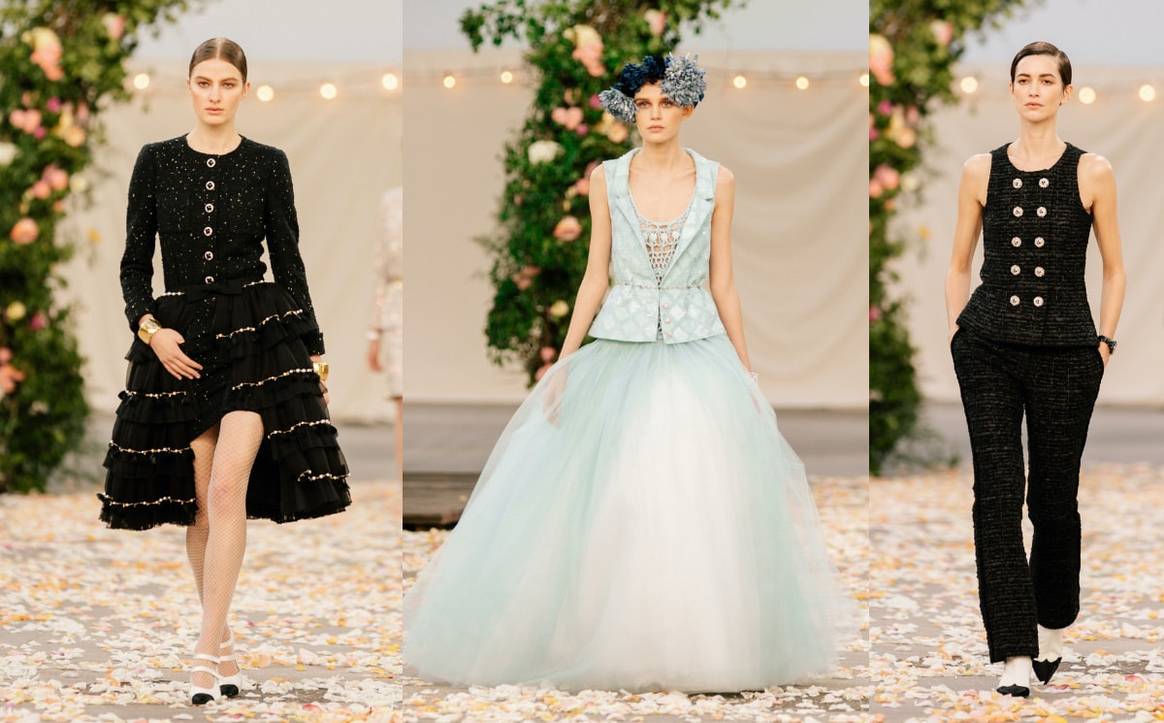 Chanel looks to wedding parties for spring haute couture