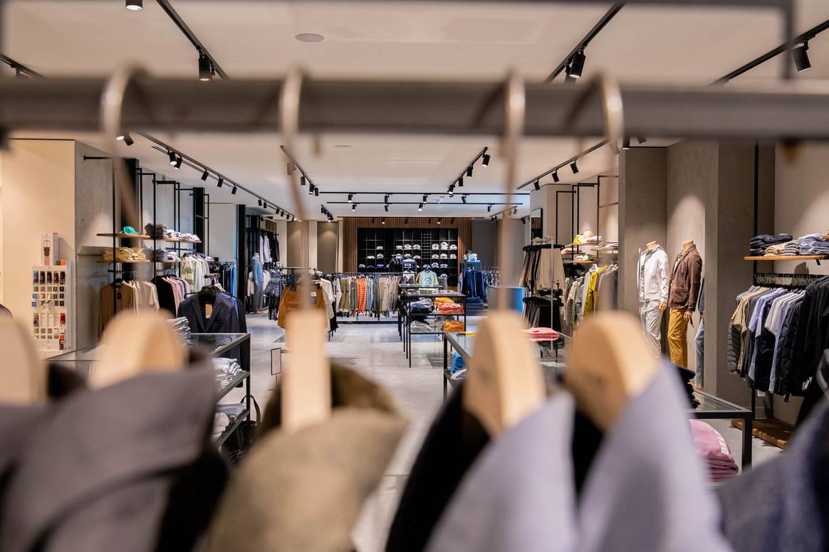 De vernieuwde Deleye-winkel in Kuurne. Beelden via Deleye