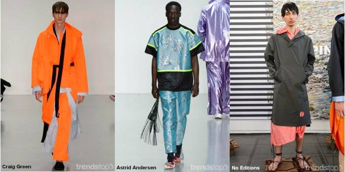 Catwalk-Schlüsseltrends der Frühling/Sommer 2016 Männermode