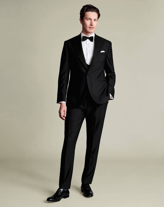 Men's Charles Tyrwhitt Double Breasted Dinner Suit Waistcoat | Charles Tyrwhitt