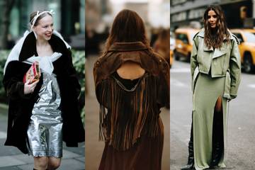 Silberrausch, Wilder Westen & auf dem Boden der Tatsachen: Die FW24-Streetstyles der Modewochen