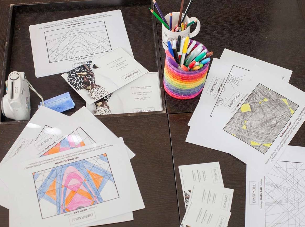 Meet the Senegalese brand whose prints are based on mathematical equations