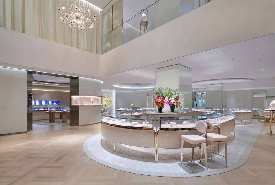 La boutique Tiffany & Co. de Tokyo