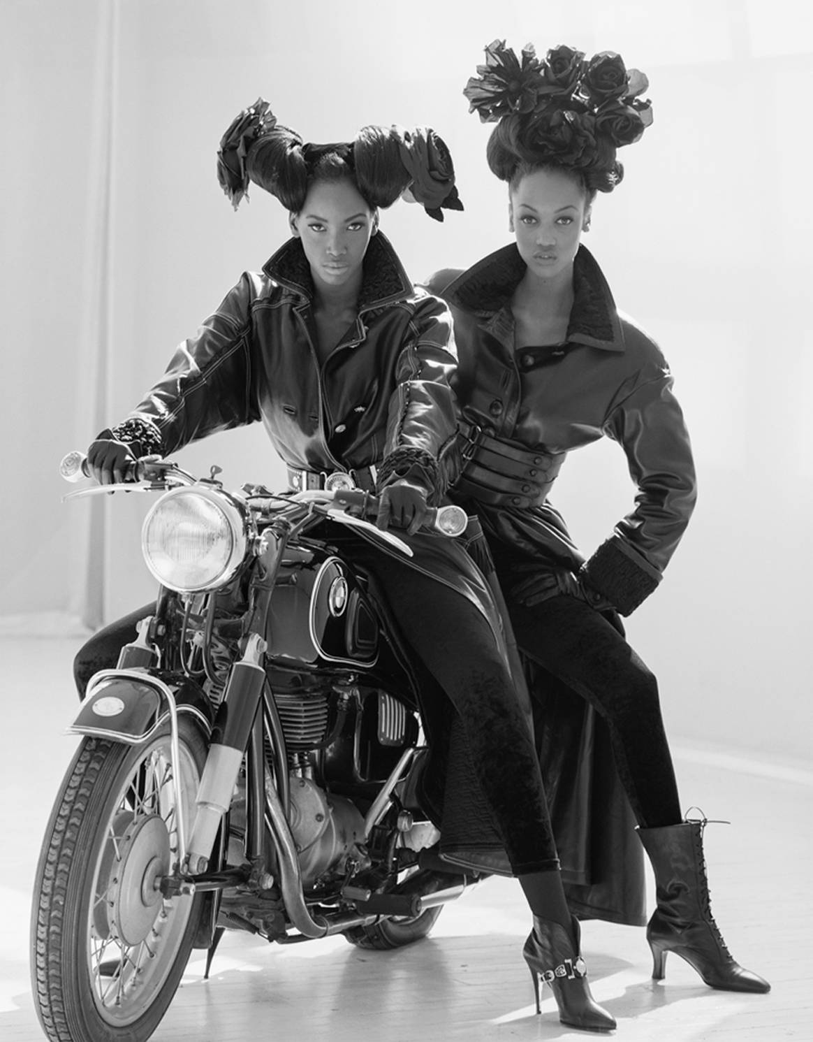 Beverly Peele, Tyra Banks, 1993 voor
Vogue UK. Beeld: © Arthur Elgort