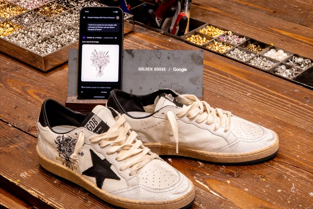 Google Pixel x Golden Goose