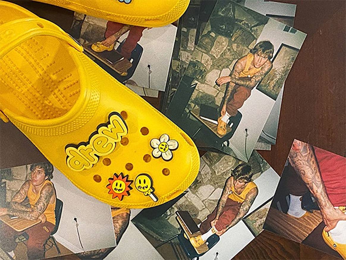 Justin Bieber diseña para Crocs un modelo en edición limitada