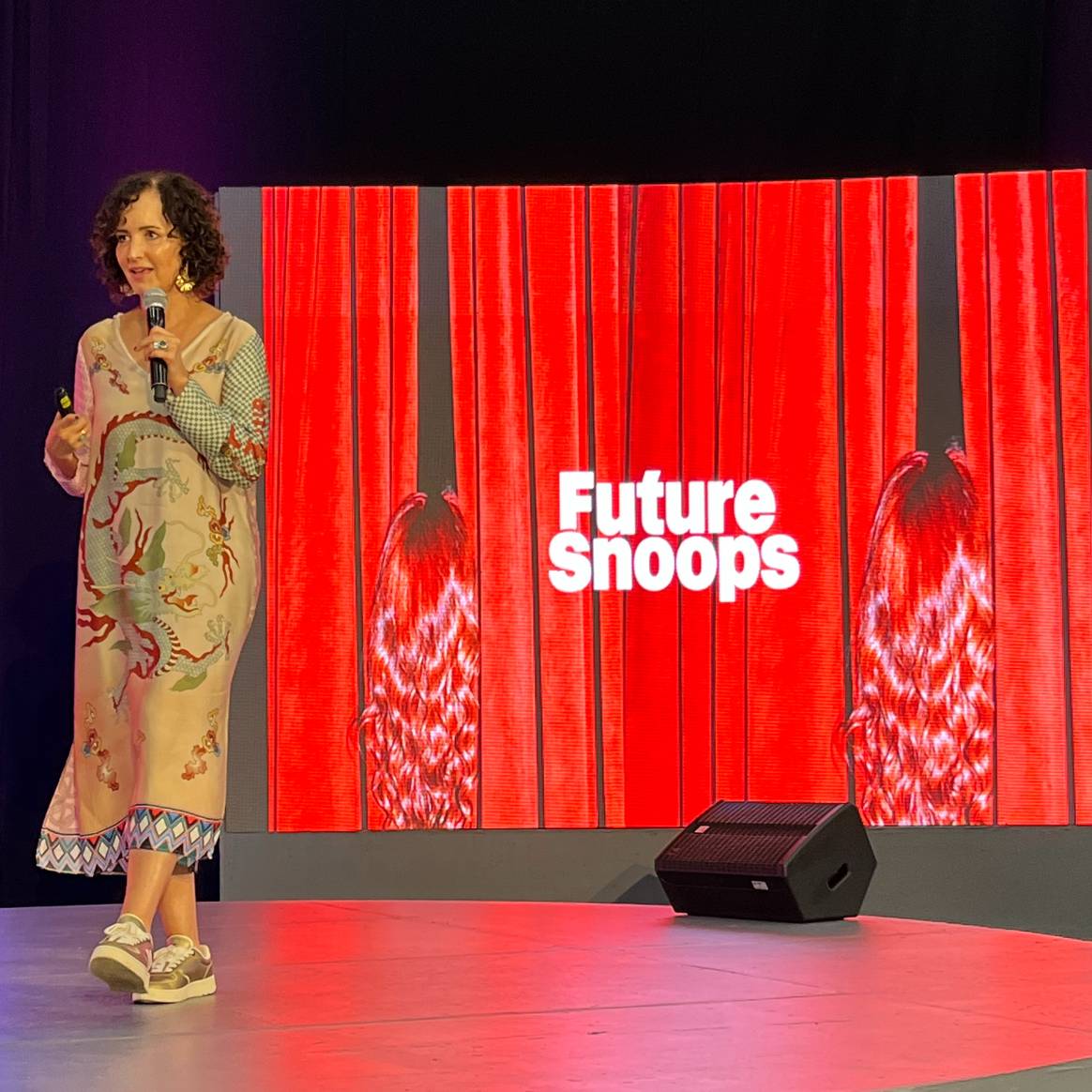 Ada Jolly durante Intermoda.