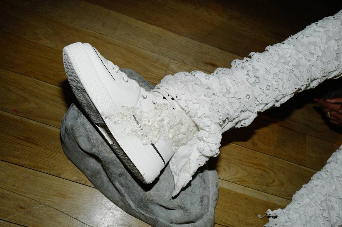 Image: Malachai Spivey’s Human Nature Worldwide AW23 at NYFW