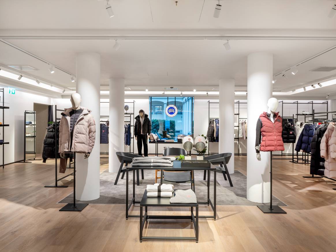 Pop-up von Canada Goose in Zürich