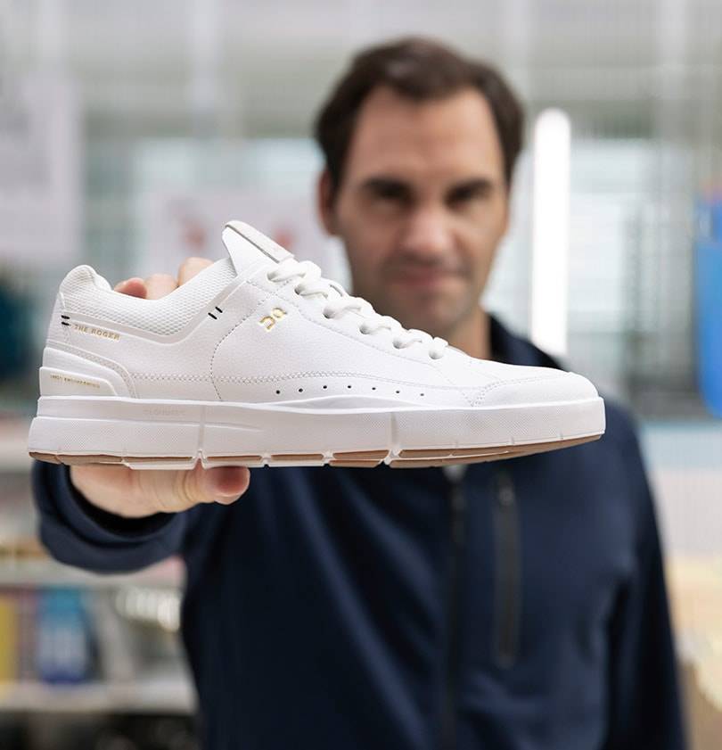 Roger Federer and On launches its first tennis-inspired sneaker