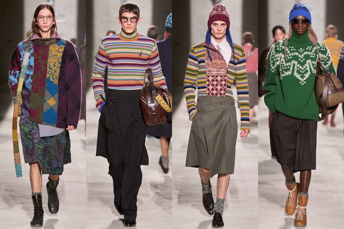 Menswear trends for fall/winter 2027/28: volume, lightness, and nature