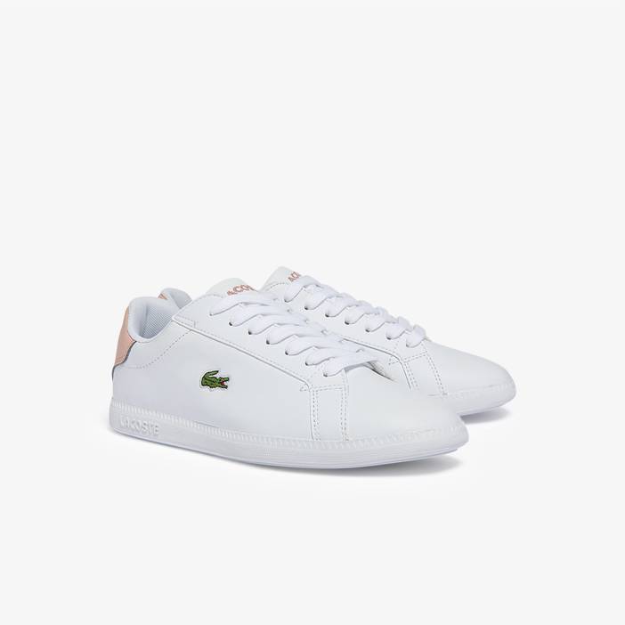 Damen-Sneakers GRADUATE BL aus Leder und Synthetik | Lacoste