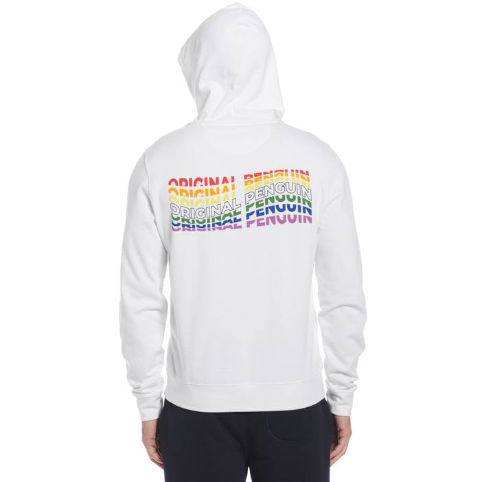 Men's Rainbow Pete Pride Hoodie | Original Penguin