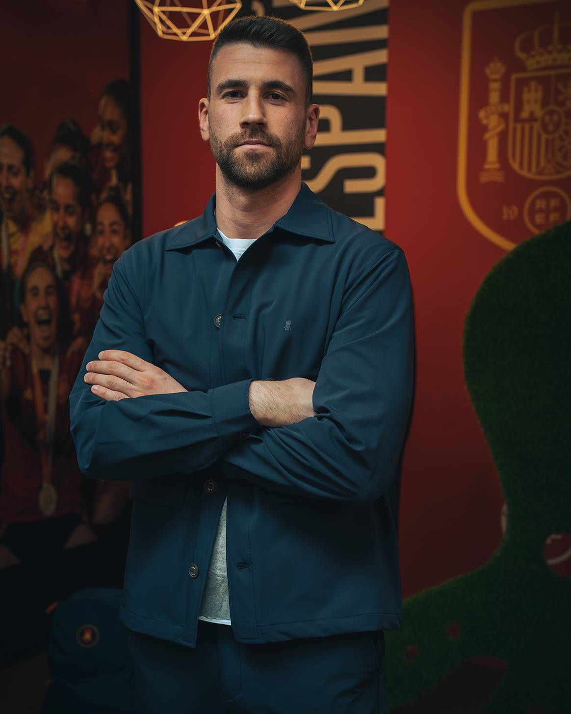 Internacional de la Selección con el segundo conjunto “oficial” de sastrería diseñado por El Pulpo.