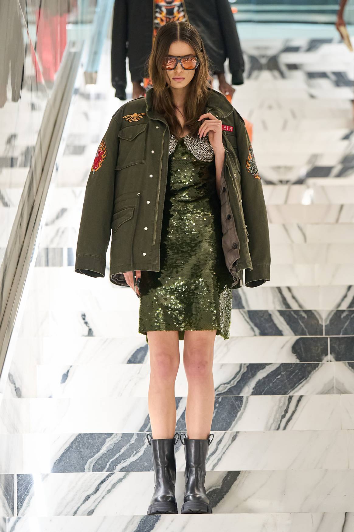 MFW FW26 colour trends: navy and grey to pink, red and marigold