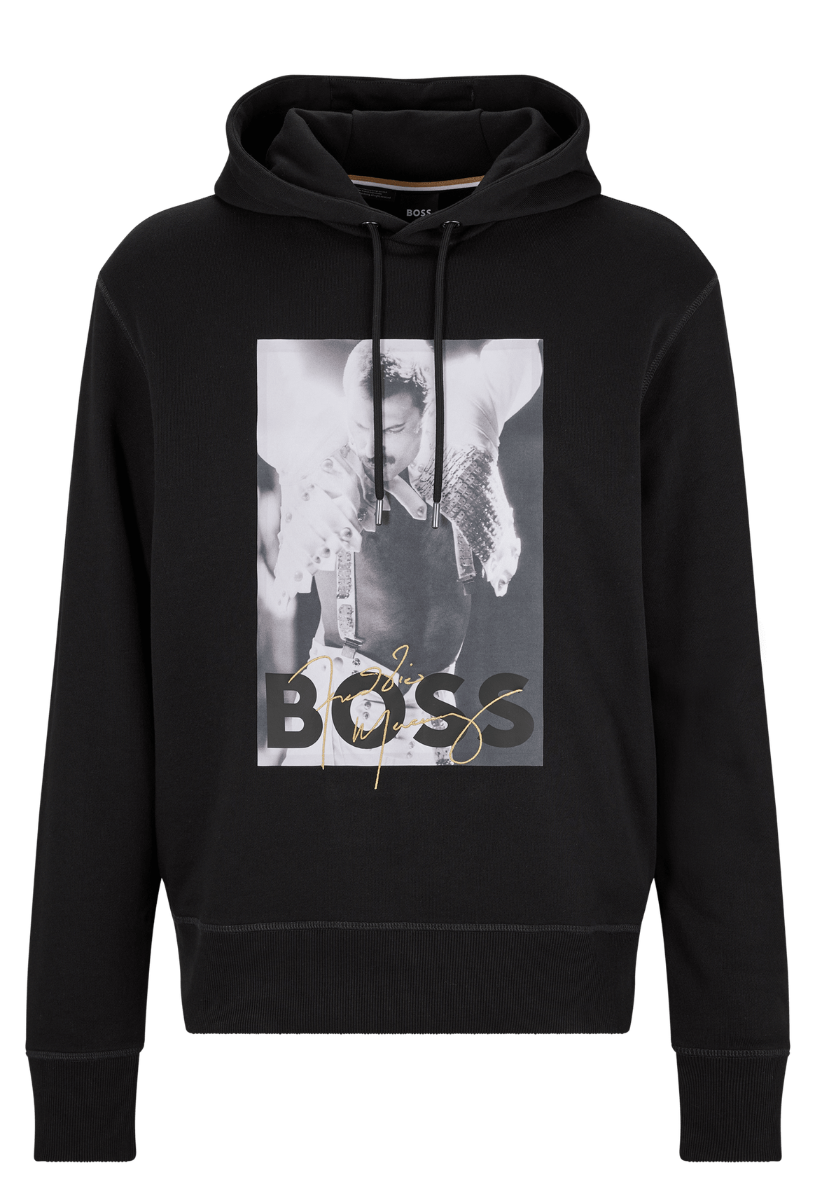 T-Shirt aus der Freddie-Mercury-Kapselkollektion. Bild: Boss