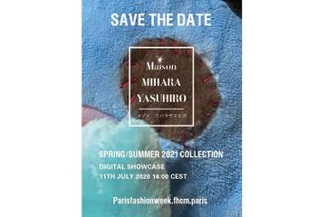 PARIS FASHION WEEK SS21 - MAISON MIHARA YASUHIRO - SAVE THE DATE