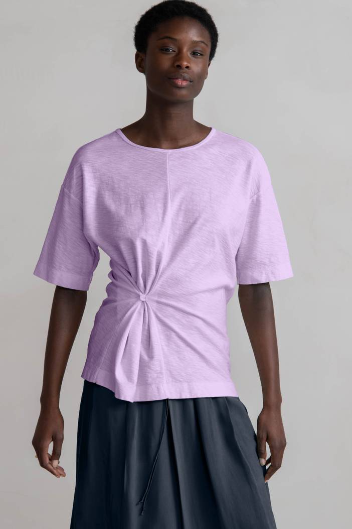 Adjustable Cotton Top | Sustainable Comfort | HUMANOID | Lilac | Maat: XS | Cotton | Humanoid