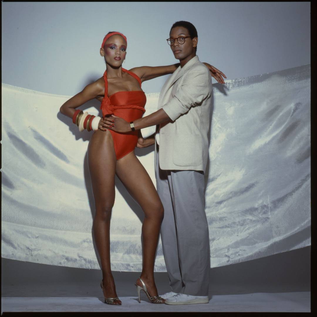 Willie & Toukie Smith designer & model. NYC 1978