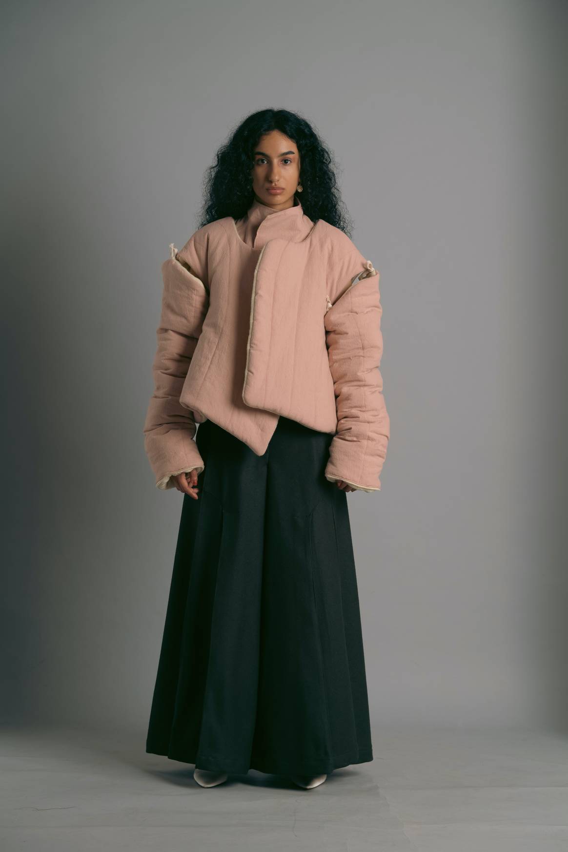 Image: A look by Kingston School of Art 2022 fashion graduate Meerim Mamatova, courtesy of the school.