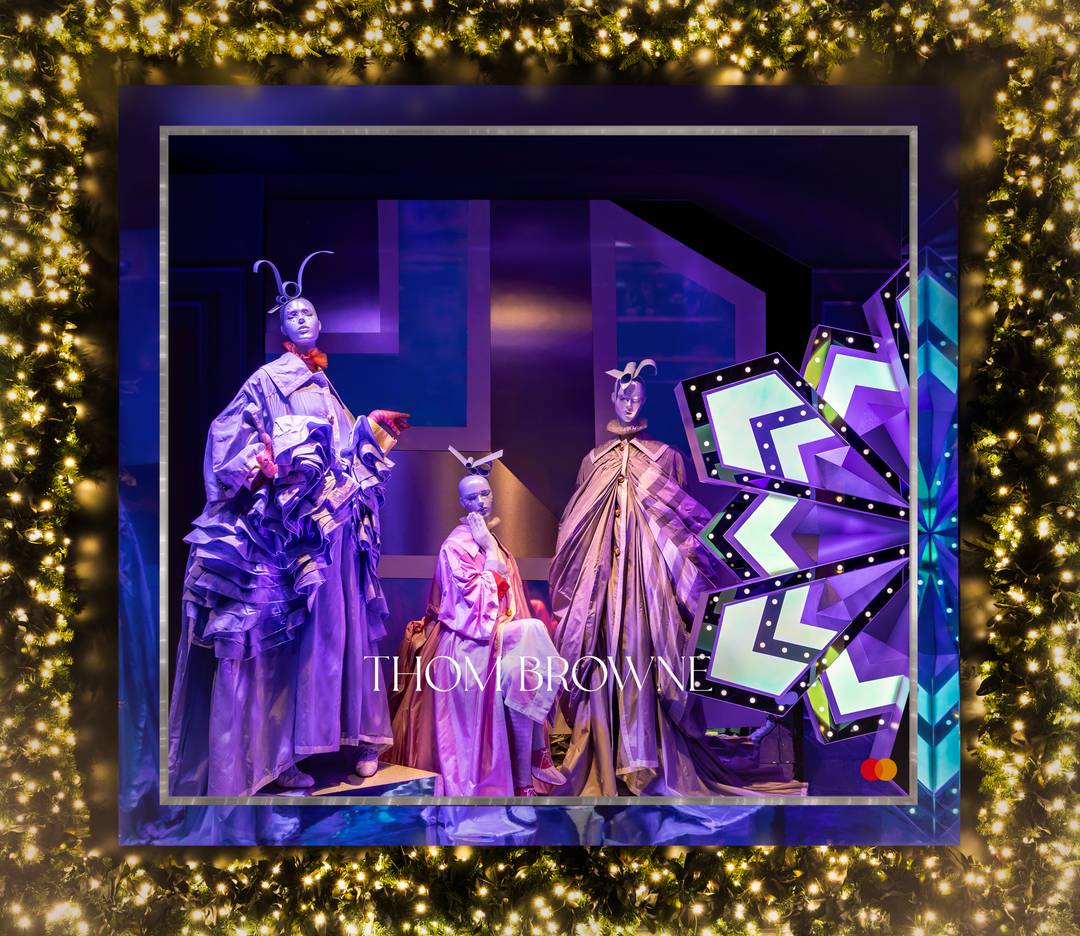 Saks 2024 holiday windows