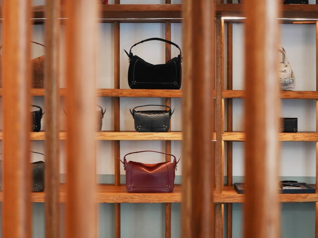 Boutique Jérôme Dreyfuss, à Amsterdam.