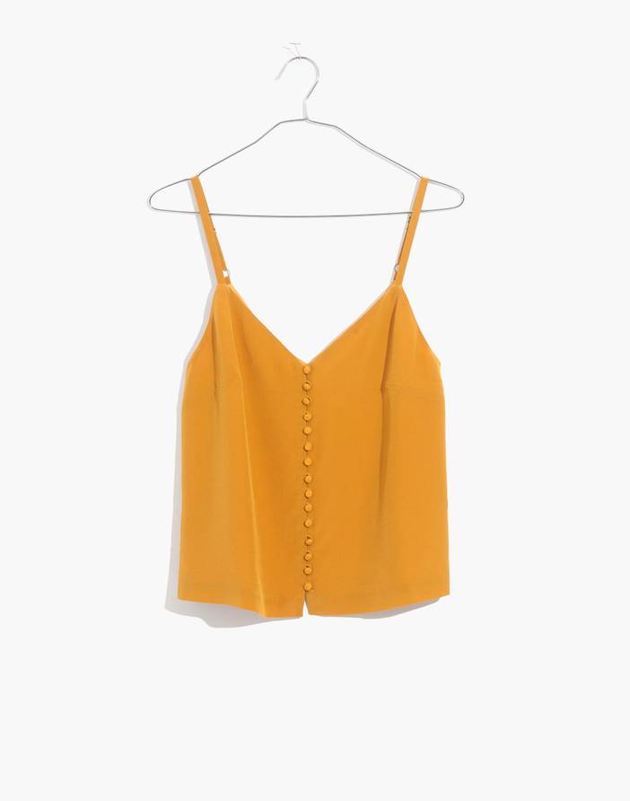 Silk Button-Down Cami | Madewell