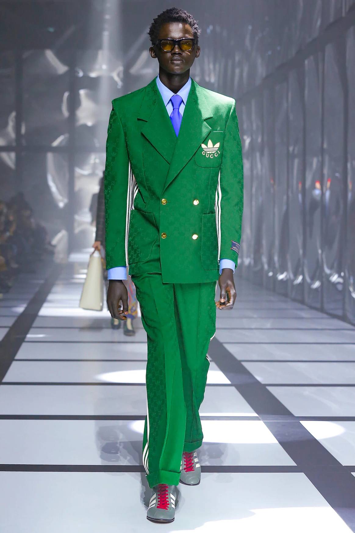 MFW: Gucci onthult Adidas-samenwerking op catwalk