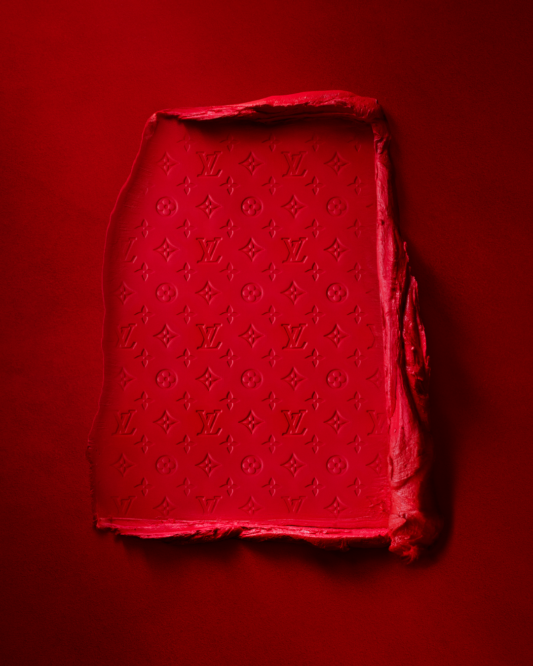 A teaser image for Louis Vuitton's foray into make-up - lipstick