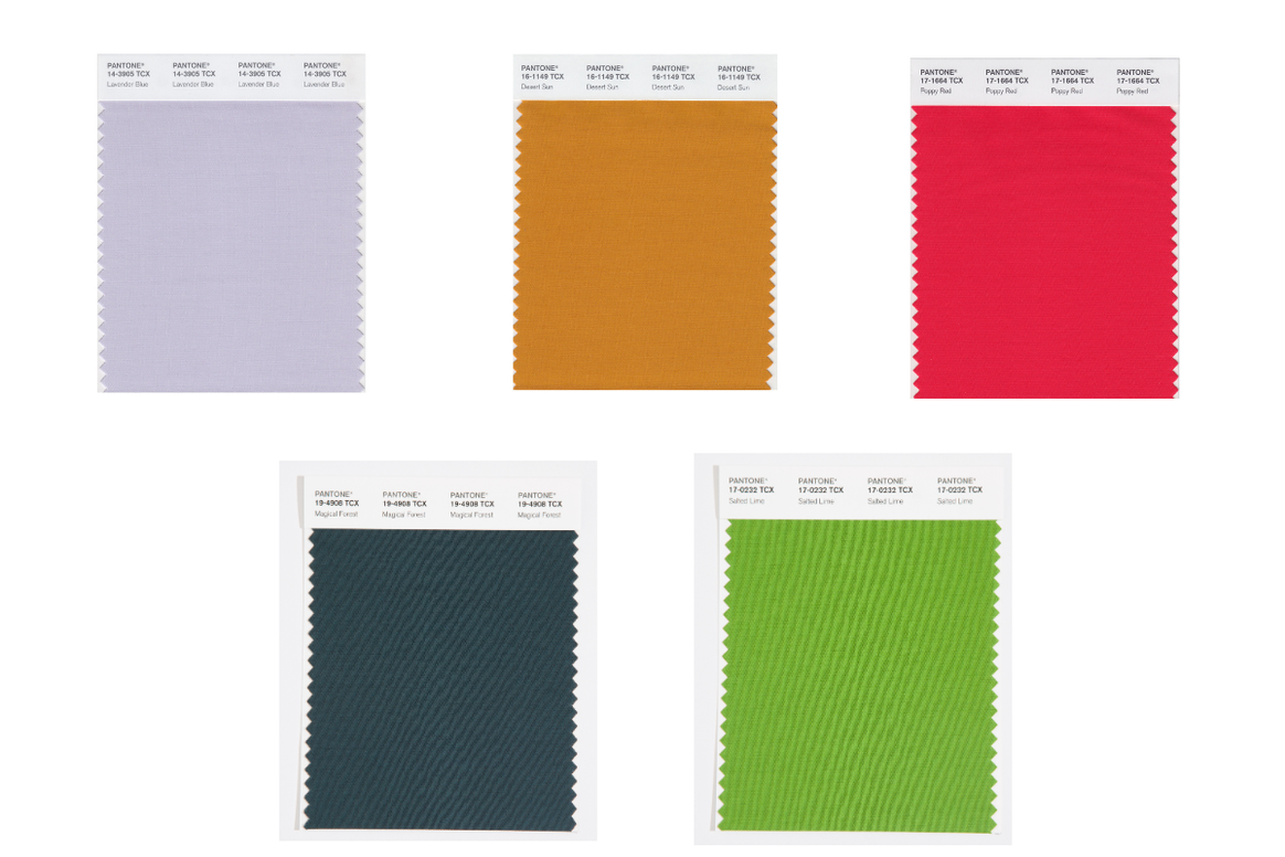 Pantone - LFW Autumn/Winter 2025 Colour Palette