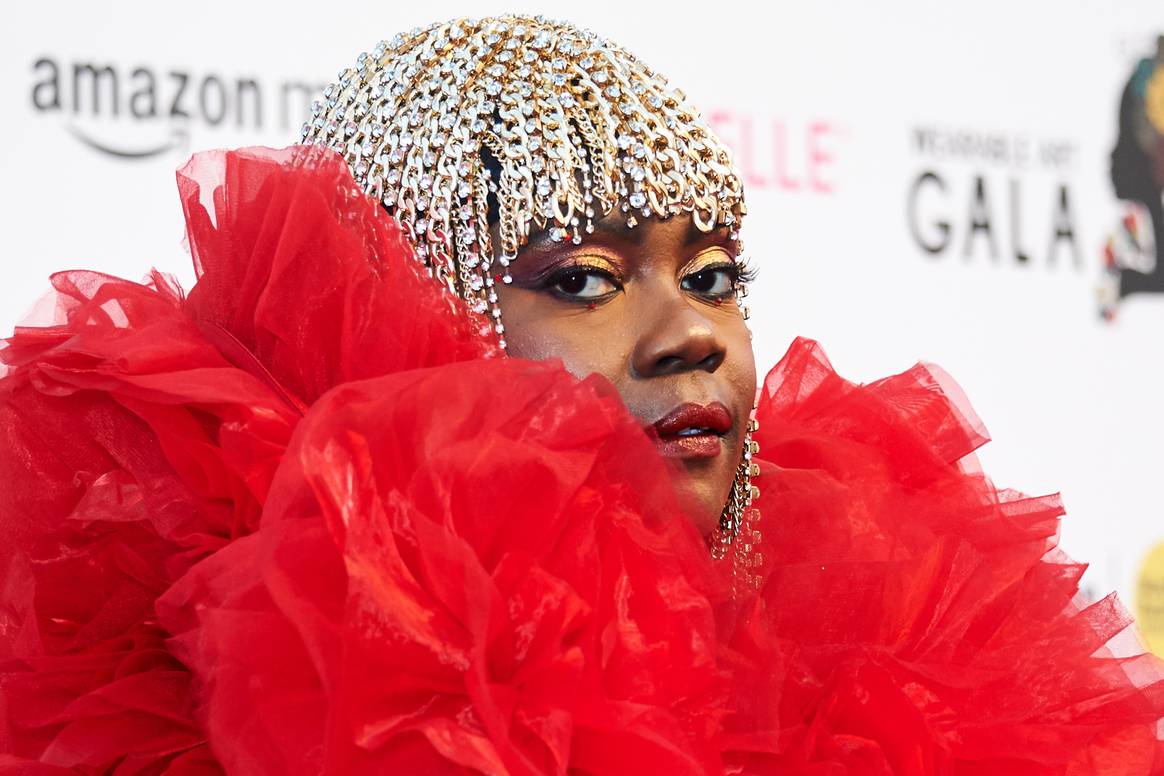 Caroline Wanga attends the 5th annual Wearable Art Gala.
Oct. 22. (Photo: Unique Nicole / Getty Images via AFP)