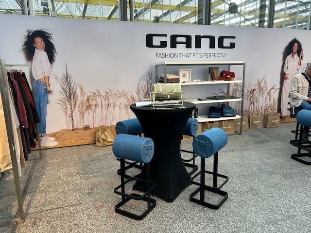 GANG auf der Messe Modefabriek im Januar 2025.