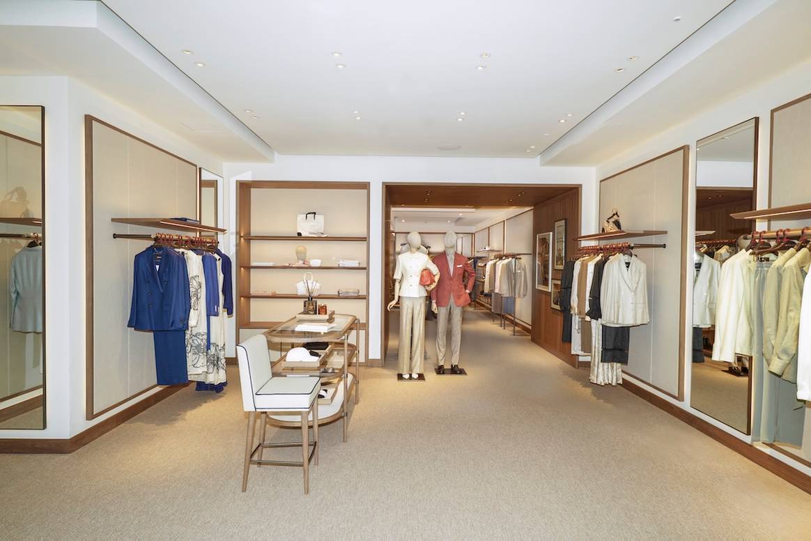 Blick in den neuen Kiton-Store in Hamburg