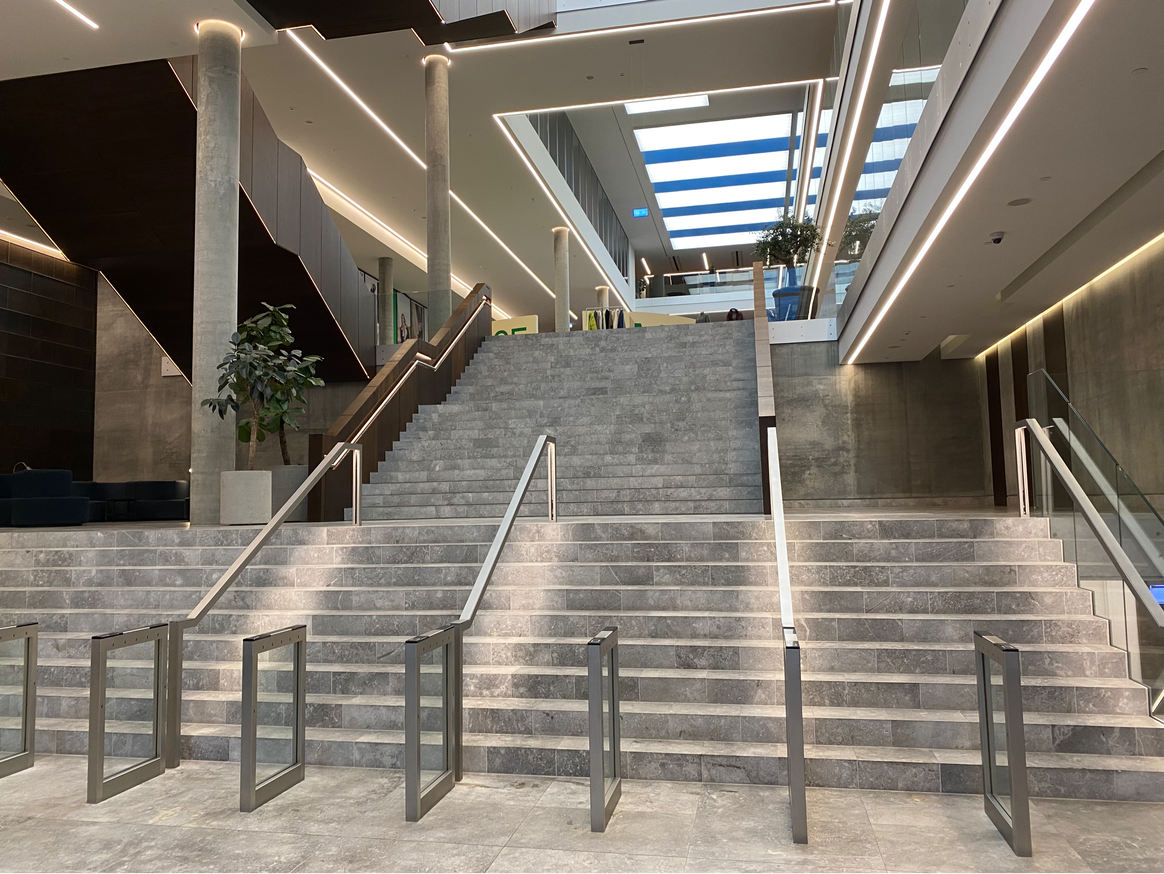 Eingangsbereich Vero Moda & Bestseller HQ in Aarhus. Foto: FashionUnited