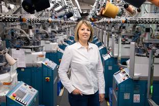 Alexandra Broussaud, à la tête de l’Union Professionnelle du Textile de l’Habillement et du Cuir