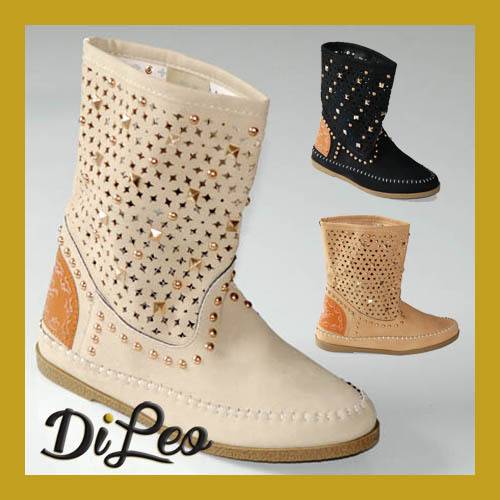 Stivali Indianini Estivi  Borchie Summer Boots 191 Di Leo
