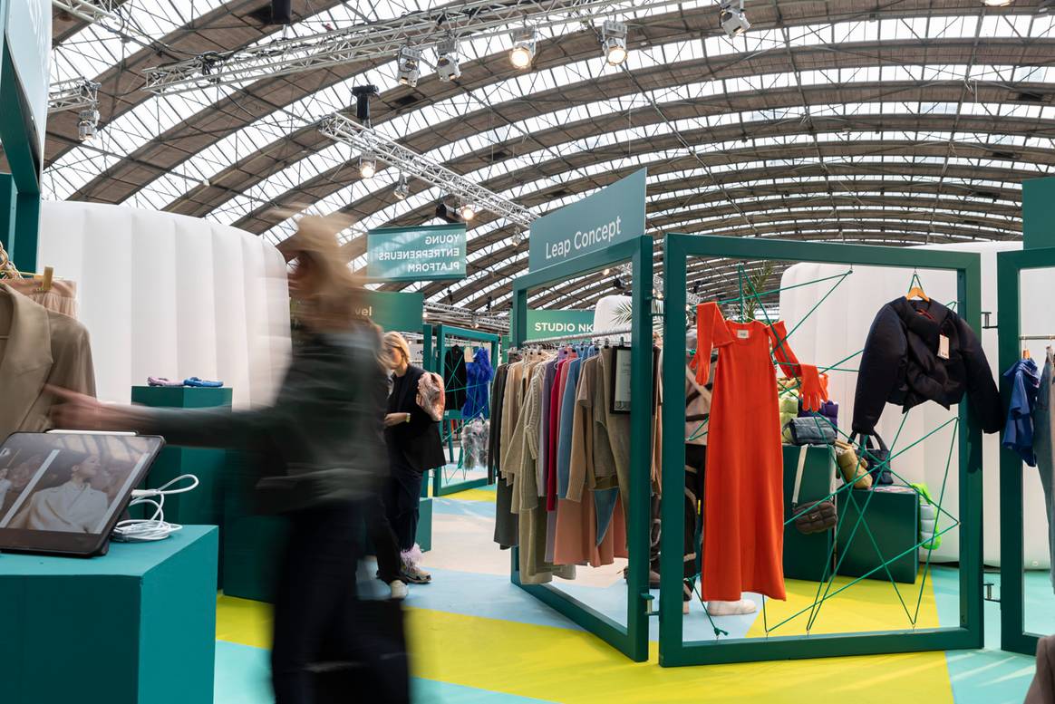 Het Young Entrepreneurs Platform op Modefabriek. Beeld door Aygin Kolaei voor FashionUnited.
