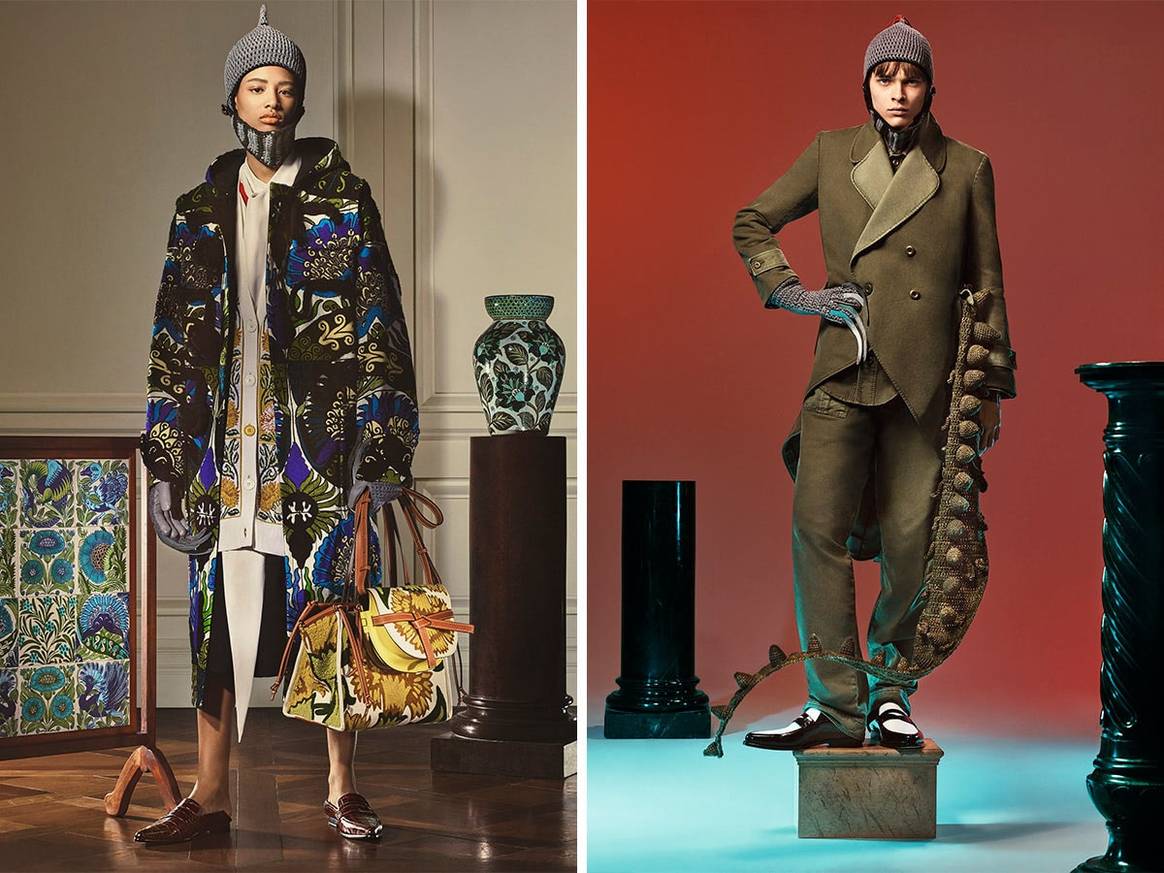 Loewe lanza una colección cápsula inspirada en las cerámicas de William de Morgan