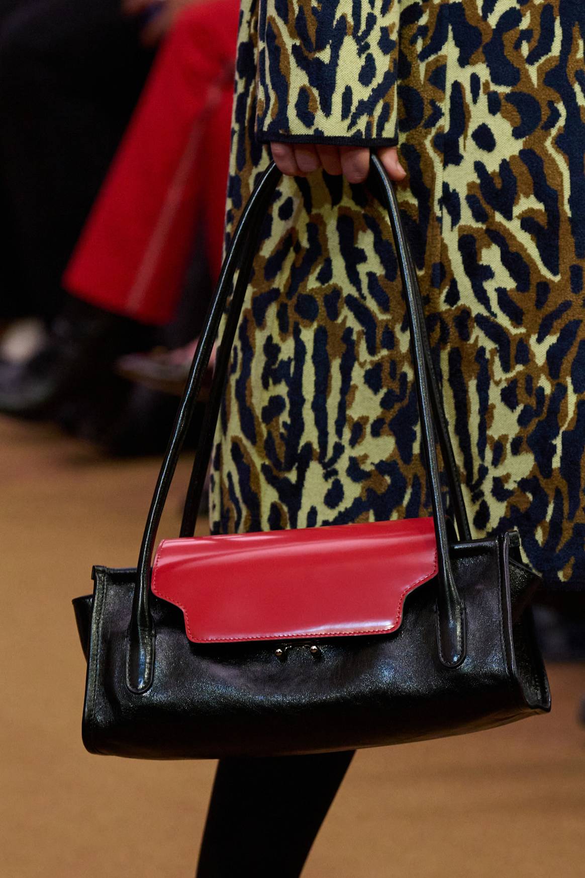The interpretation of the trunk is from Marni.