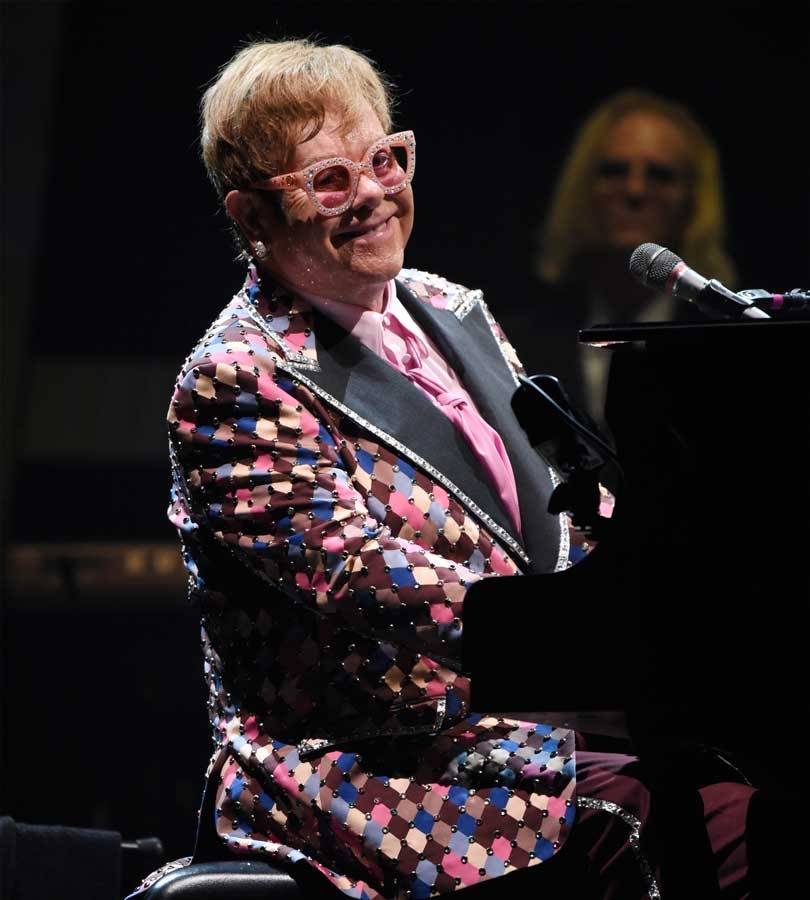 In pictures: Gucci designs outfits for Elton John’s farewell tour