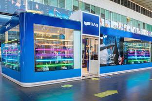 Gas apre un pop-up store a Roma Termini