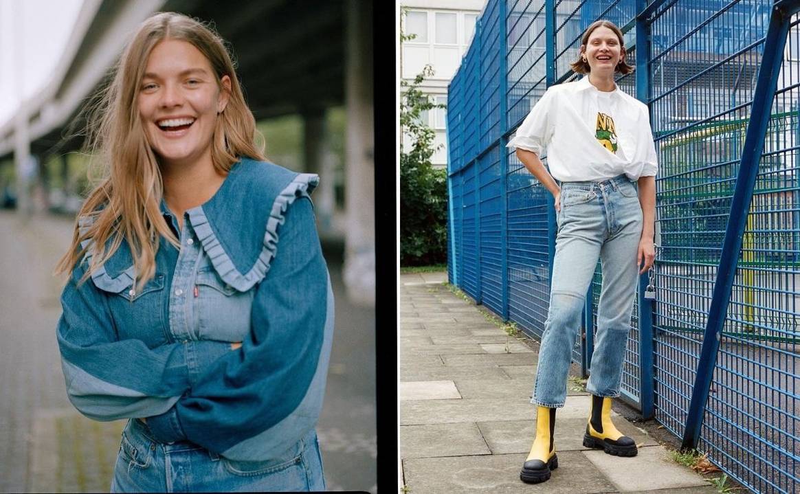 Ganni launching rental denim collaboration with Levi's