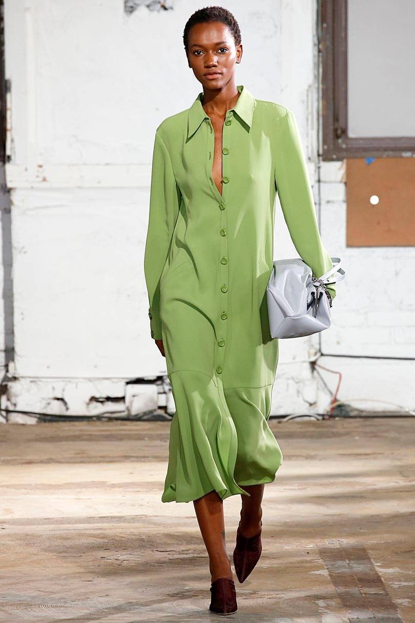 Gespottet: Pantones Modefarben für F/S 2019 auf der New York Fashion Week