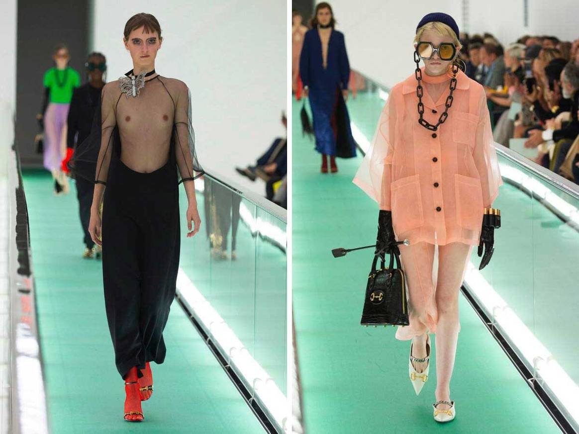 Gucci en Milán: sastrería y prendas holgadas para la Primavera/Verano 2020