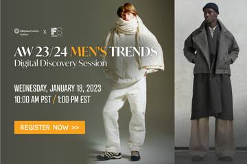 Join Fashion Snoops' and Informa's AW 23/24 Men's Trends Webinar
