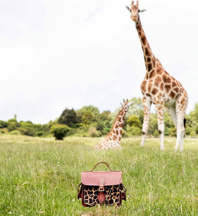 In Pictures: Cambridge Satchel Company giraffe collection