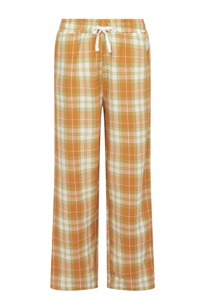 JIM JAM Pyjama Trousers Set Womens - GOTS Organic Cotton Off White | Komodo