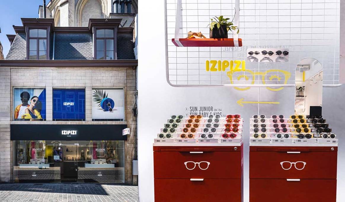 Izipizi ouvre sa première boutique en Belgique