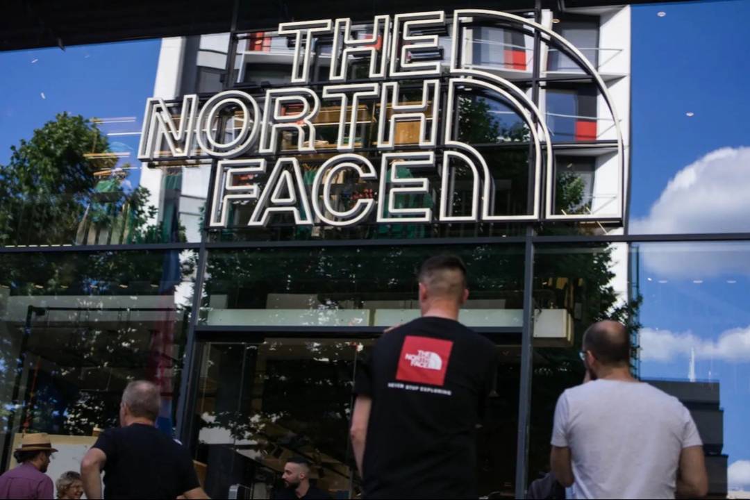 Ein Store der Marke The North Face